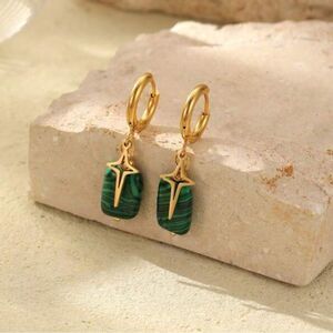 Bohemian hoop earrings N546